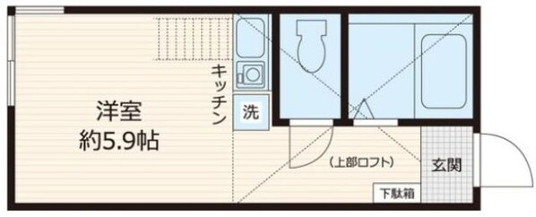 パークウェイ鶴見の物件間取画像